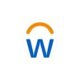 Workday logo, showcasing WorkTaps' integration with Workday HRIS and ATS.
